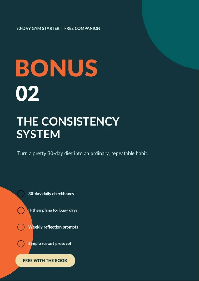 The Consistency System workbook cover