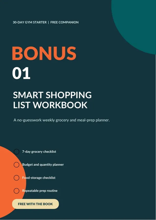Smart Shopping List Workbook cover